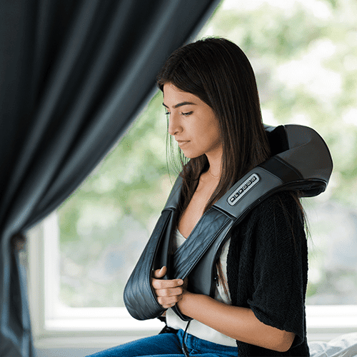 Shiatsu Neck and Back Massager with Soothing Heat Wireless